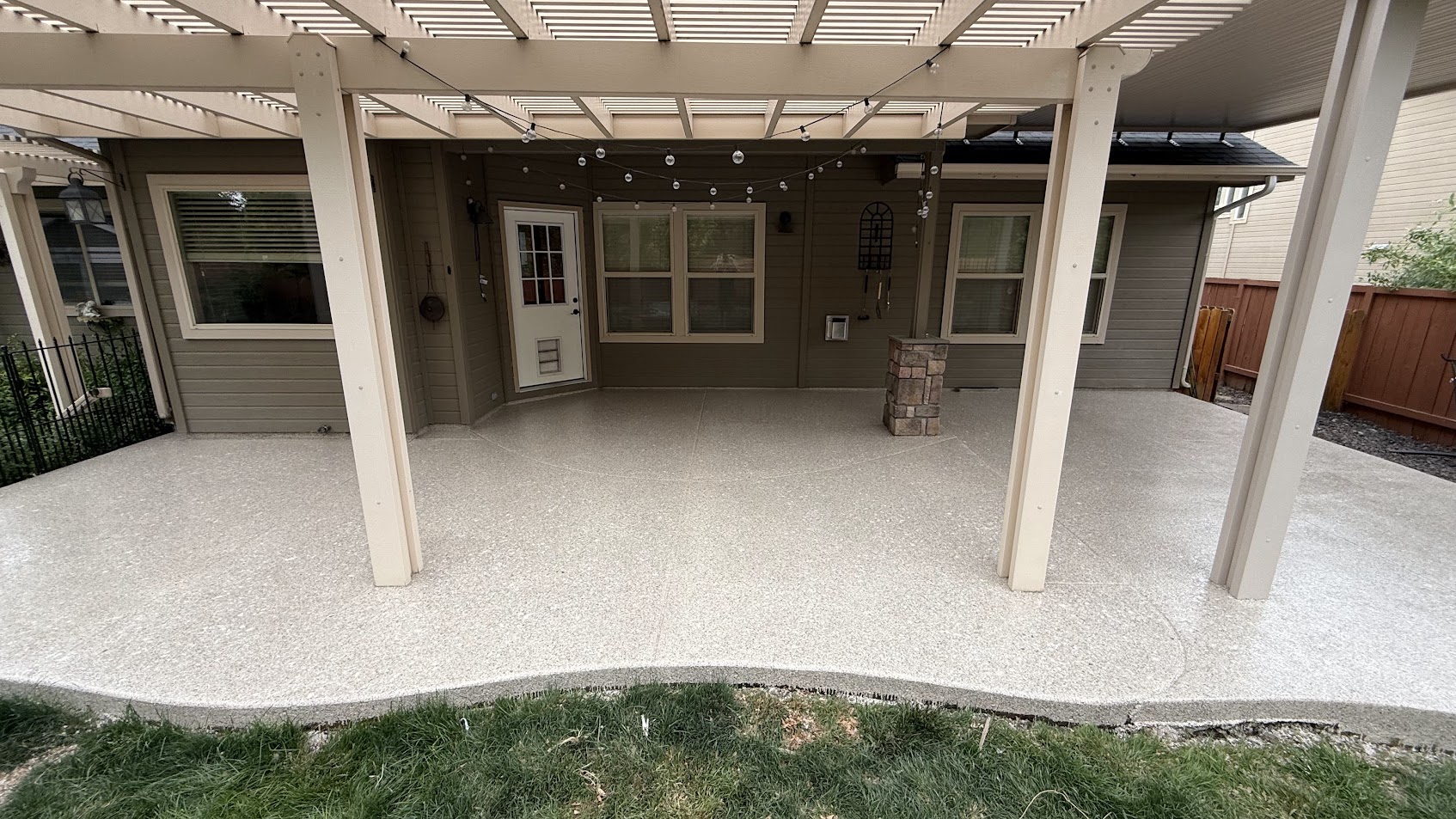 Star, Idaho Epoxy & Polyaspartic Patio Transformation